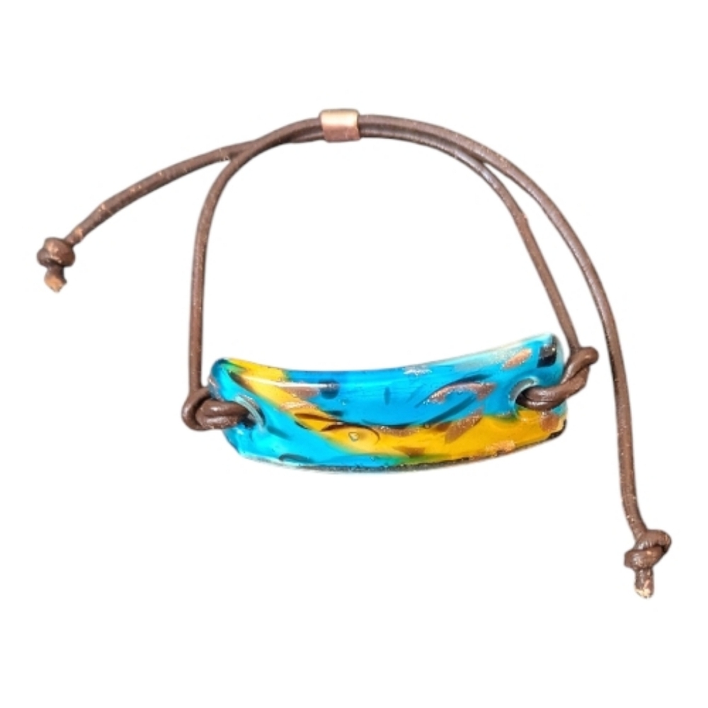 Fused Glass Art Glass Adjustable